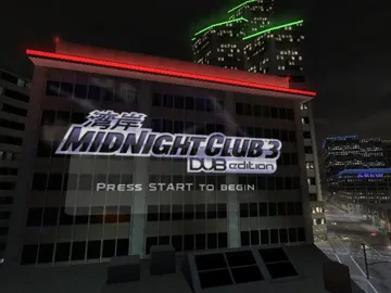 Midnight Club 3 DUB Edition (USA) screen shot title